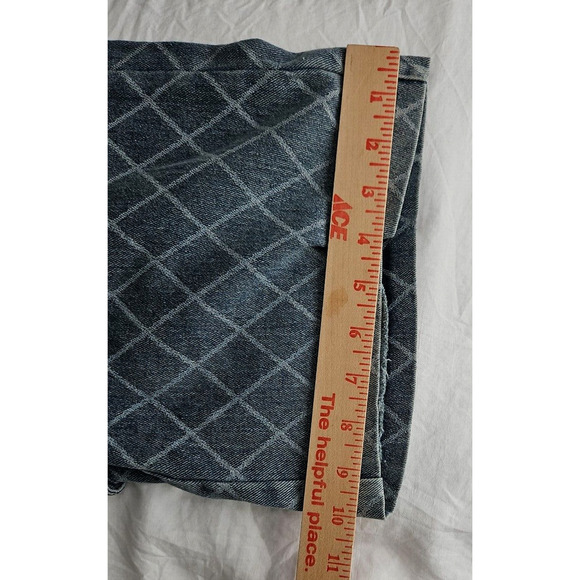 Fashion Nova Denim Jeans Cargo Pockets Cross Hatch 22x32 NWT - Picture 8 of 16